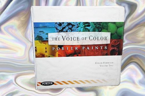 Porter Paints PPG Industries Color Formulas Vol. II for colorant tinting mixing