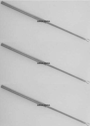 Kit of 3 Billeau Flexible Ear Loops Sizes SM-MD-LG, NEW ENT Instruments