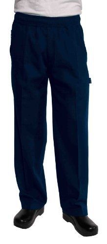 Chef works bsol-nav ultralux better built baggy pants, navy, size m for sale