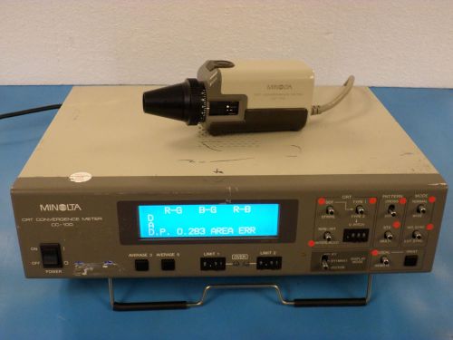 Minolta CC-100 CRT Convergence Meter with Camera #2
