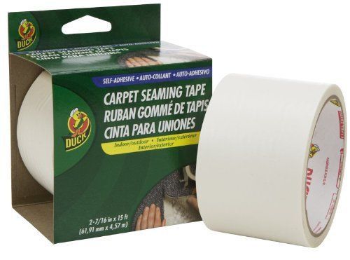 2 Packs Duck Brand 442063 Self-Adhesive Fiberglass Carpet Seaming Tape