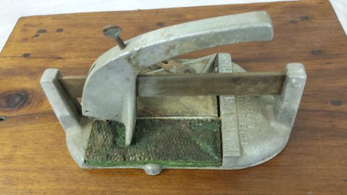 Vintage superior tile cutter made in usa no. 00 ~ ex. cond. for sale