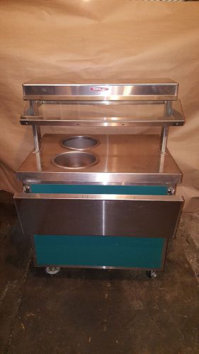 Serv-O-Lift Portable Hot Table Buffet Soup Station Cart Serving Line Food Warmer