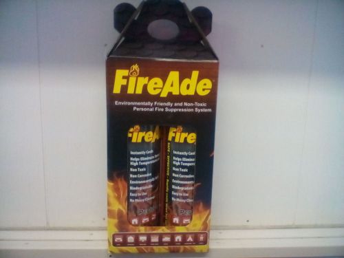 FireAde Personal Fire Suppression System Fire Extinguisher 2- 16oz Cans
