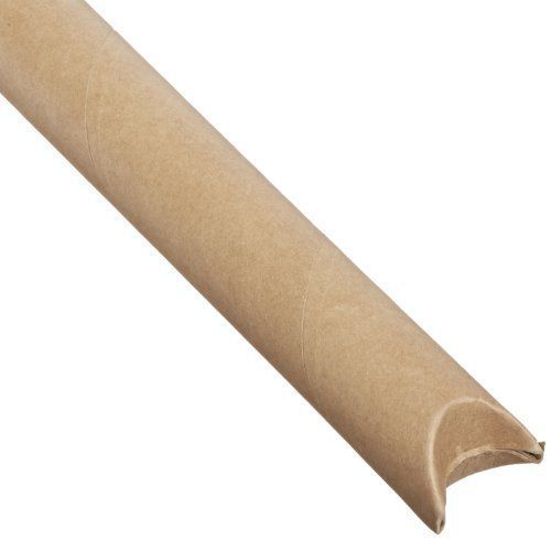Aviditi S2024K Spiral Wound Fibreboard Crimped End Mailing Tube, 24&#034; Length x 2&#034;