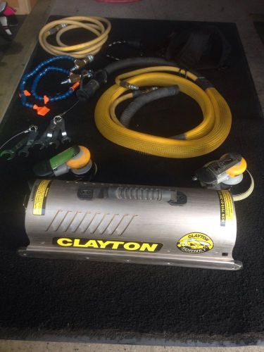 Clayton Hornet With  2 Sanders 6&#034;/3&#034; HEPA Vacuum Kit