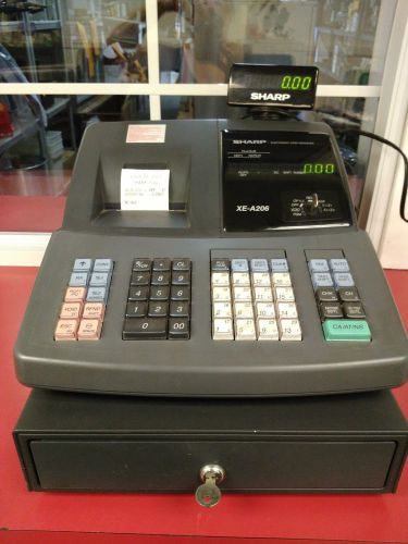 Sharp xe-a206 electronic cash register #1225 for sale