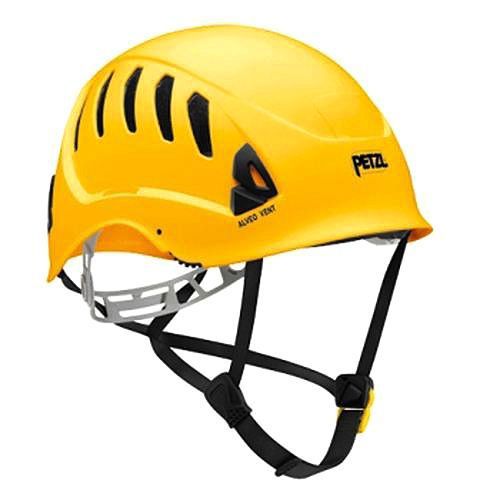 Petzl alveo vent ansi rescue helmet yellow a20vya w/free bag for sale