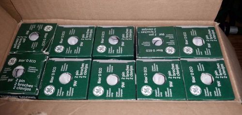 NEW GE Biax D Eco Lamp (10 Lamps)