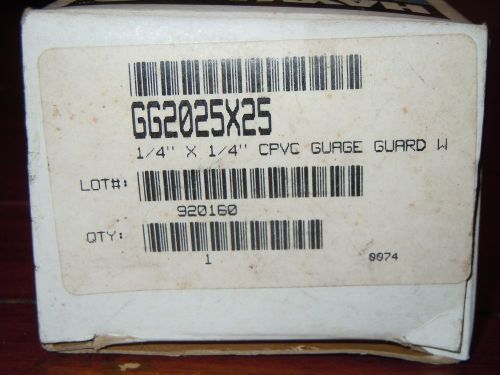 Hayward GG2025X25 CPVC Gauge Guard NIB 1/4&#034; x 1/4&#034; Internal thread