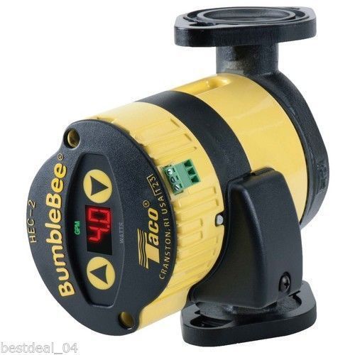 BRAND NEW TACO HEC-2 BUMBLE BEE VARIABLE SPEED CIRCULATOR WITH IFC 1/20 HP