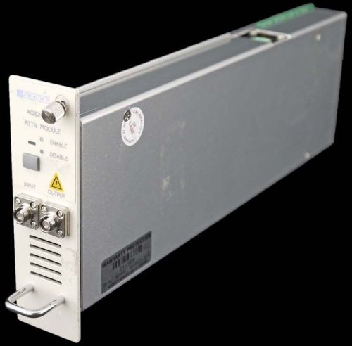 Ando AQ8202-32P Optical Attenuator ATTN Plug-In Module For Mainframe AQ8200 Ser