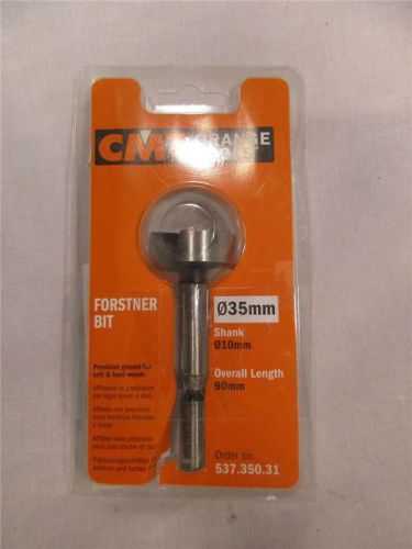 CMT 537.350.31 Forstner Bit, 35mm (1-3/8-Inch) Diameter, 10mm Shank 537.350.31