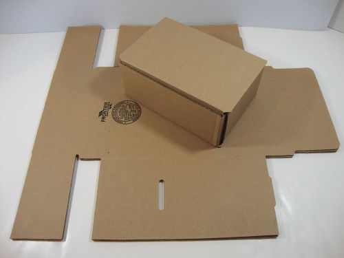 3 New 7&#034; x 5&#034; x 3&#034; Tuck Top Mailers Shipping Boxes Corrugated Cartons Boxes