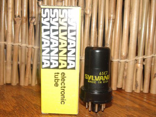 Vintage Sylvania 6SC7 Vacuum Tube Results= 1190/1150