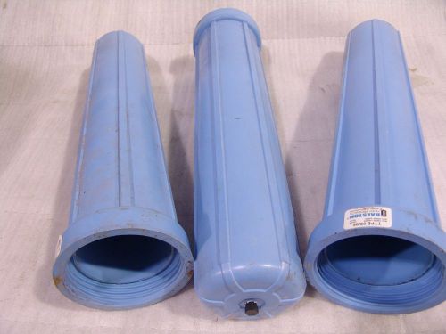 (3) Balston 53/95 tube filter housings