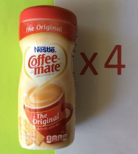 NEW Coffee-mate Original 6-Ounce Jars (Pack of 4) FREE PRIORITY SHIPPING