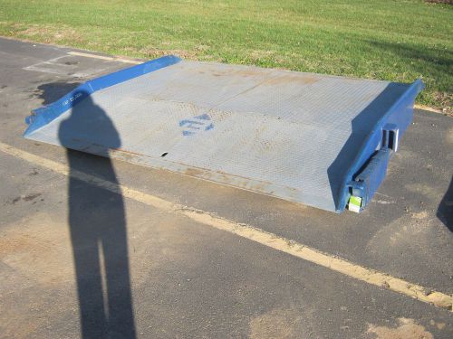 Bluff manufacturing mild steel rail car dock plate 22,000 lb capacity for sale