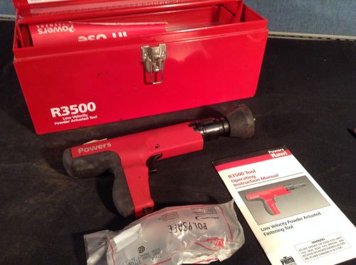 Powers R3500 Low Volocity Powder Actuated Tool
