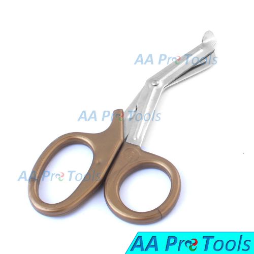AA Pro: Emt Utility Scissors Gold Color 7.5&#034; Dental Surgical Instruments