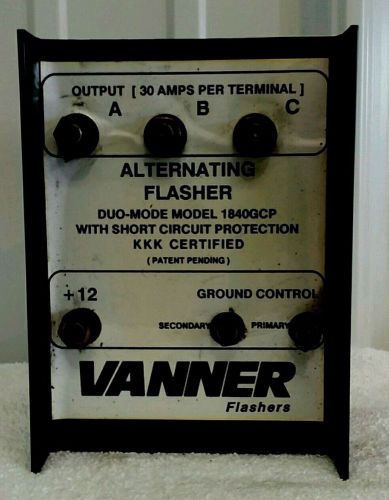 Vanner Solid State Alternating Emergency Light Flasher 1212GCP 35 AMPS