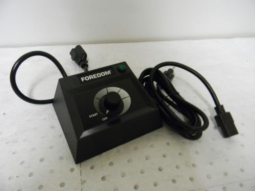 Foredom em table top electronic speed control for use w/ flexible shaft grinders for sale