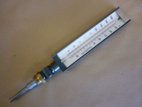 Trerice adjustable-angle quick-response threaded thermometer # bx91403-1/2 for sale