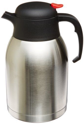 Commercial Server Stainless Steel Vacuum Insulated Thermal Coffee Carafe Pot New