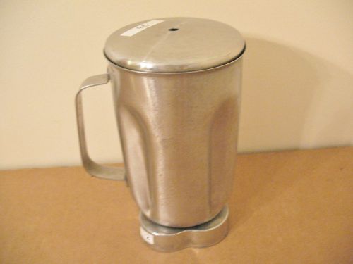 WARING BLENDER 32oz STAINLESS STEEL CONTAINER WITH BLADE AND LID