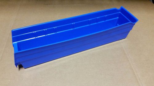 Akro-mils 30128 shelf bin blue (box of 12) for sale
