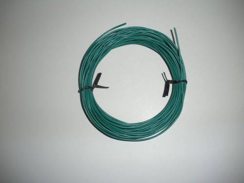 24 AWG STRANDED GREEN HOOK-UP WIRE, CABLE 10m (32.8ft), Flexible, USA seller.