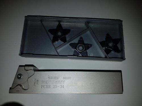Brand new penta PCHR 25-34 and 3 new carbide inserts
