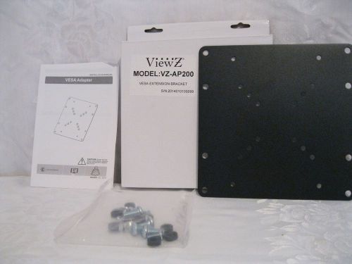 ViewZ VESA Adapter Extension Bracket LCD LED Plasma TV Monitor Model VZ-AP200