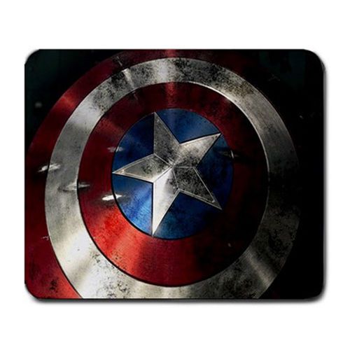 Captain America Shield Design Gaming Mouse Pad Mousepad Mats