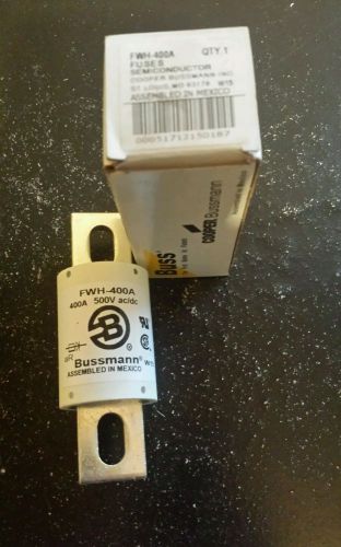 New in box genuine bussmann fwh-400a fuse,400a,fwh,500vac/dc new for sale