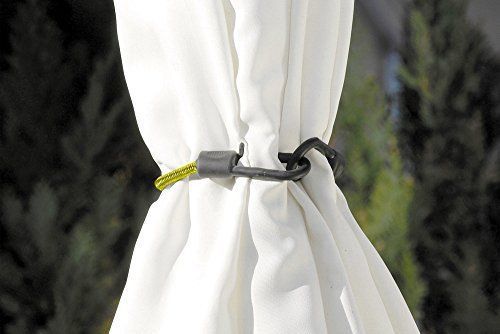 Wolfcraft 3290000 Pack of 2 Bungee Cord Straps 8 mm Diameter, Yellow, 3291000