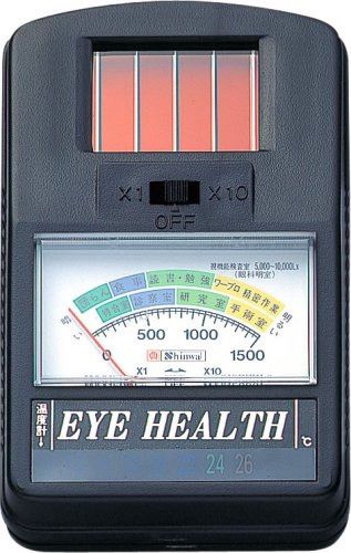 Shinwa Rules Lux Meter Eye Health 78604 Brand New Best Buy from Japan