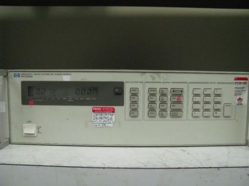 HP/ Agilent 6624A System Power Supply, 40W, 4 outputs