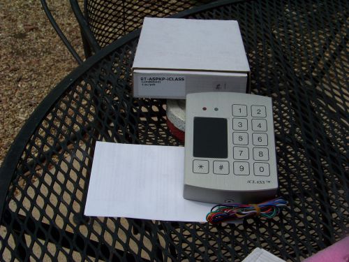 Lenel weatherproof card reader keypad i-class bt-aspkp-iclass!! for sale