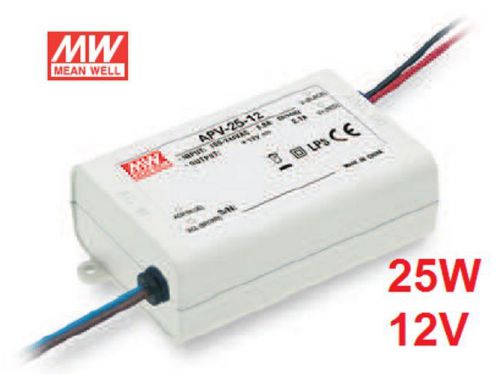Led power supply 25w 12v apv-25-12 mean well for sale