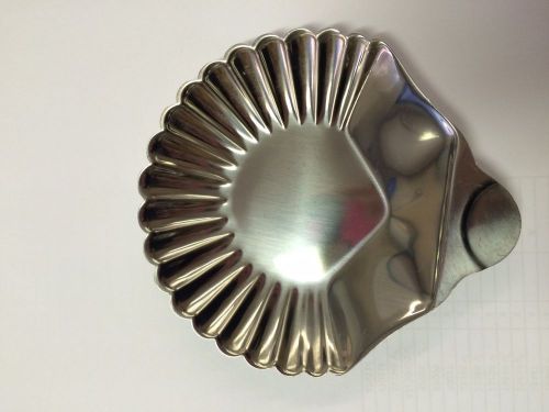 Stainless Steel Seafood shell plate - BRAND NEW!