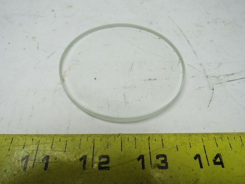 3&#034; dia. round fluid level observation sight glass 1/4&#034; thick for sale