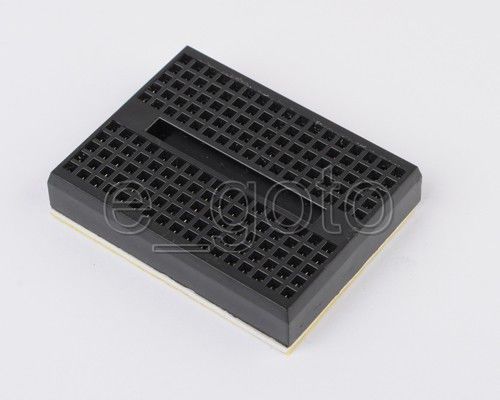 Black solderless prototype breadboard syb-170 tie-points for arduino for sale