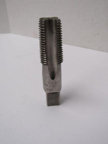 Trw 1/2&#034;-14npt g h/h z2 hs 4 flute pipe tap for sale
