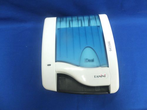 PANINI I-DEAL Single Check Banking Scanner for PARTS or REPAIR not tested