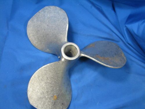 Propeller 11&#034; dia. x 1-1/4&#034; bore steep pitch prop. alloy stainless mixer blade for sale