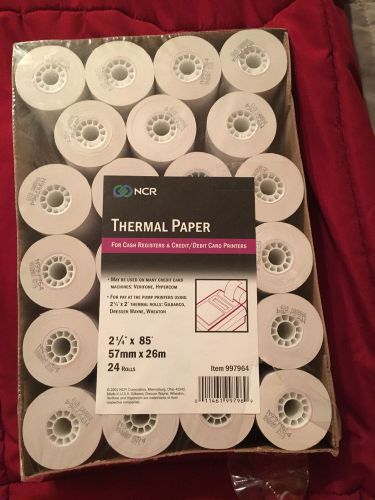 NCR Thermal Paper - 2.25&#034; x 85&#039; - 23 rolls