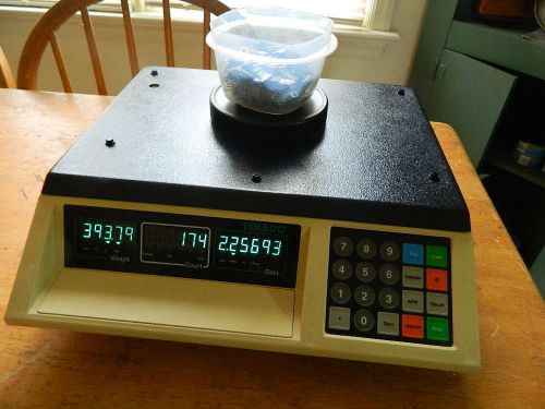 High Accuracy Toledo 8581 Counting Scale 600G at .01G Increments Works w Manual