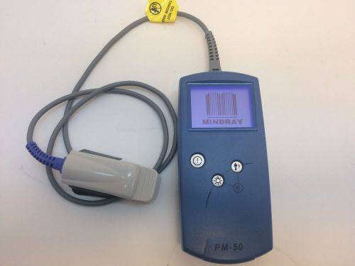 Mindray  PM-50 pulse Oximeter with SpO2 Sensor
