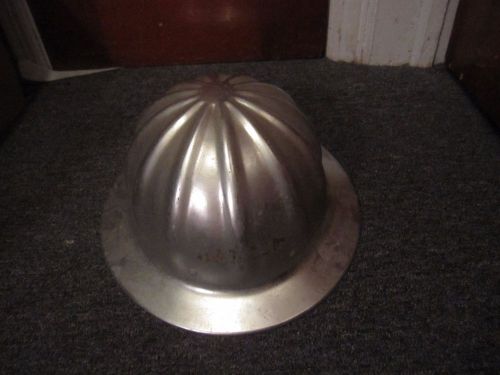 Vintage Aluminum Safety Hard Hat Helmet Superlite Co